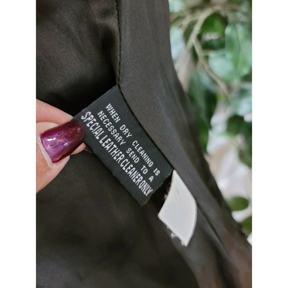 Pelle Studio Women's Black 100% Nylon Long Sleeve Buttons Style Casual Jacket S - Picture 10 of 12